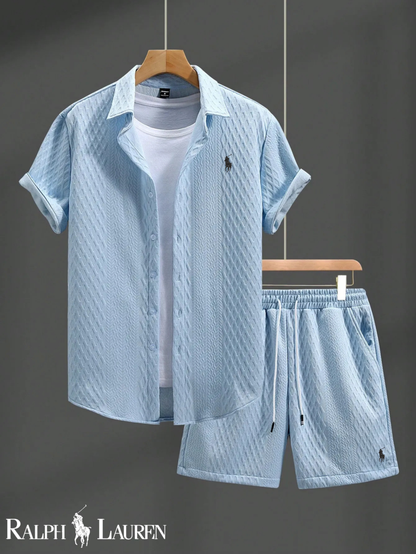 Ralph Lauren Premium Texturerat Sommarsett