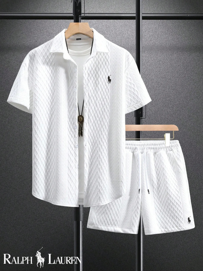 Ralph Lauren Premium Texturerat Sommarsett