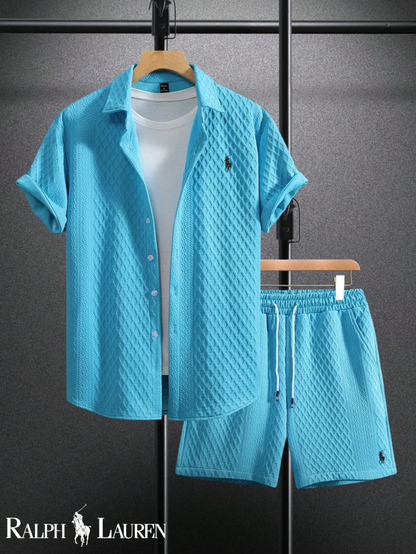 Ralph Lauren Premium Texturerat Sommarsett