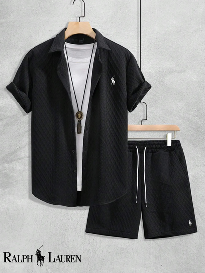 Ralph Lauren Premium Texturerat Sommarsett